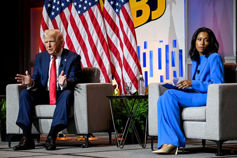 During the 2024 National Association of Black Journalists convention, Trump claimed Kamala Harris "happened to turn Black."