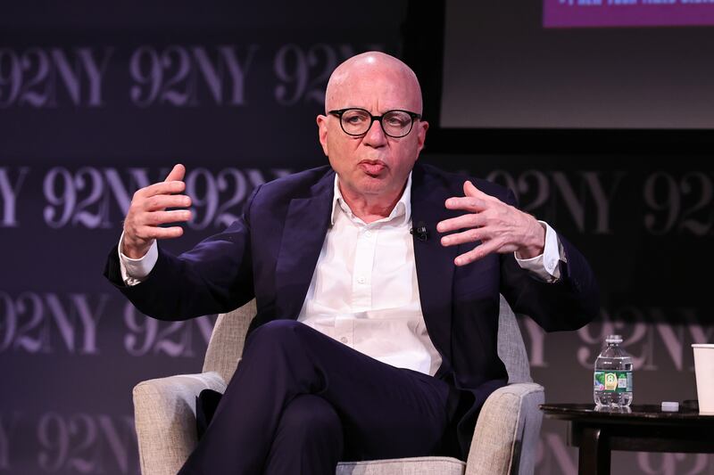 NEW YORK, NEW YORK - MARCH 14: Michael Wolff attends Michael Wolff With Alec Baldwin On Donald Trump: All or Nothing at 92NY on March 14, 2025 in New York City. (Photo by Theo Wargo/Getty Images)