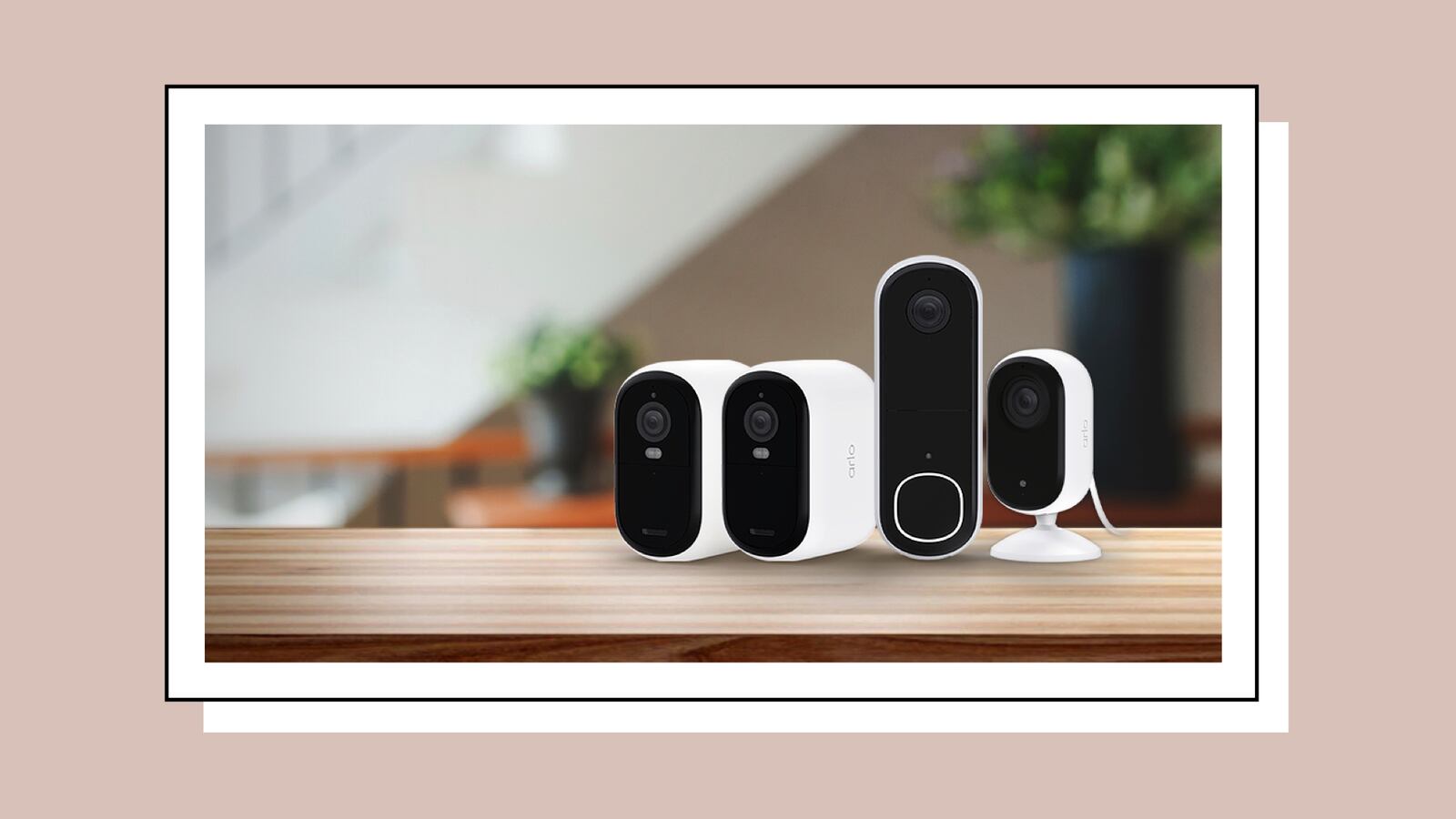 Arlo's Smart Home Essentials On A Table