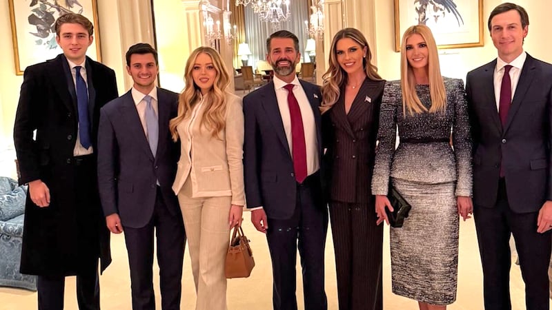 Ivanka Trump shares photos with the Trump siblings before the State of the Union.