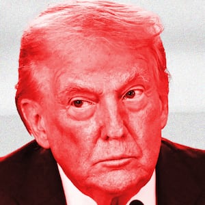 Donald Trump photo illustration