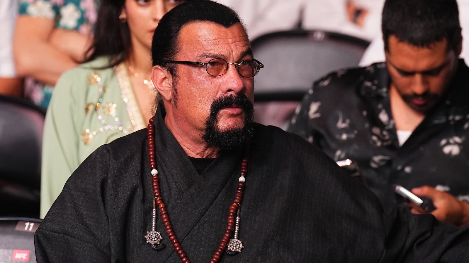 Actor Steven Seagal.