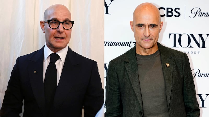 Stanley Tucci and Mark Strong