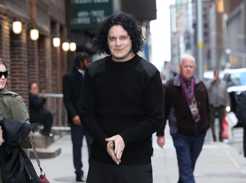 Jack White in New York on April 06, 2026.