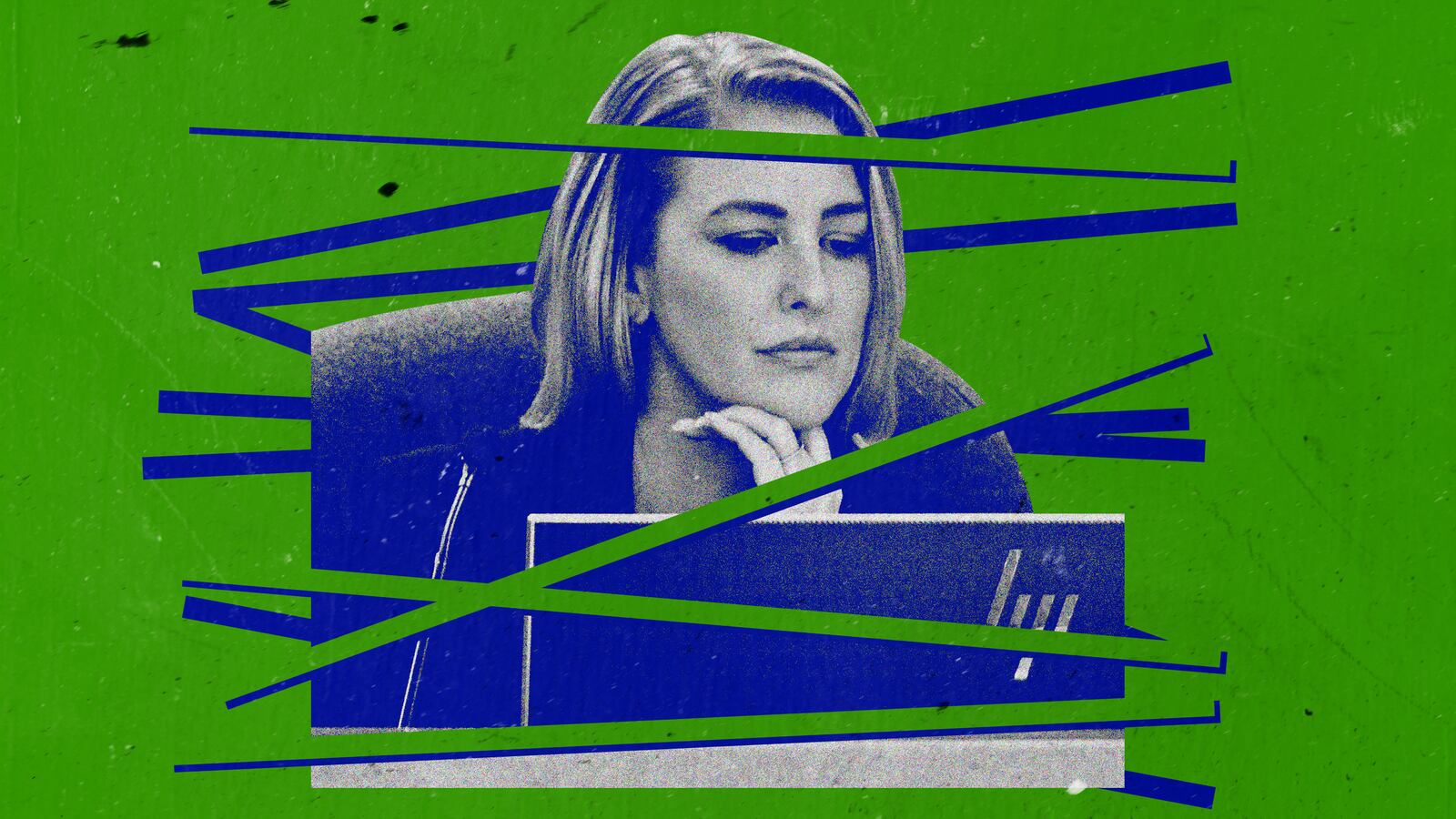 A photo illustration showing Bridget Ziegler.