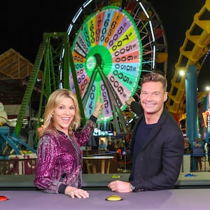 Vanna White and Ryan Seacrest.
