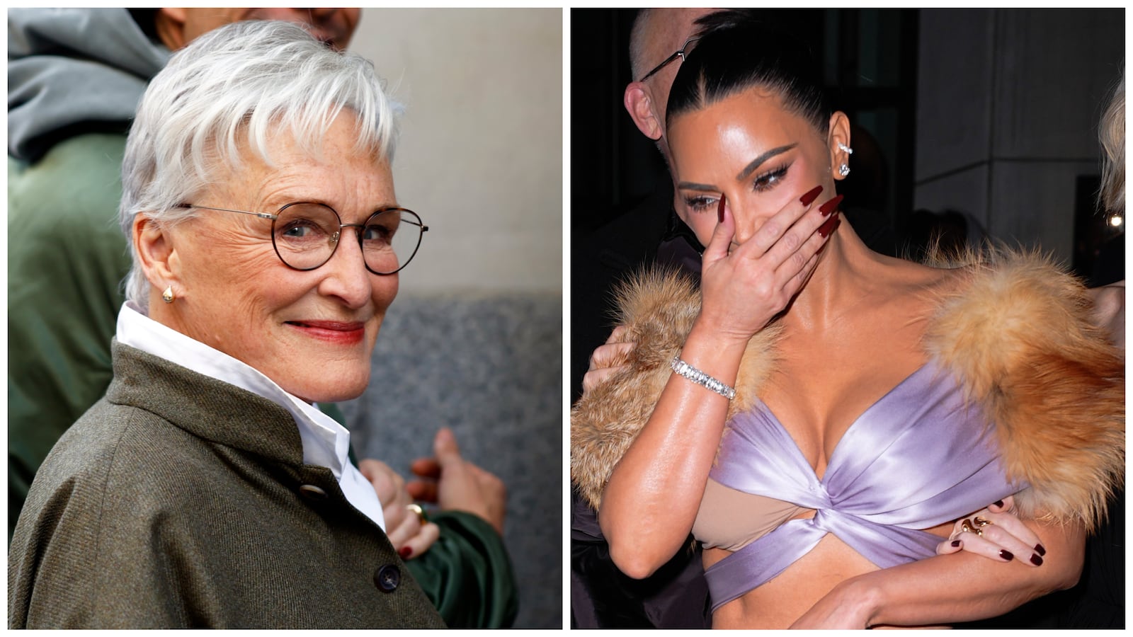 Kim Kardashian/Glenn Close