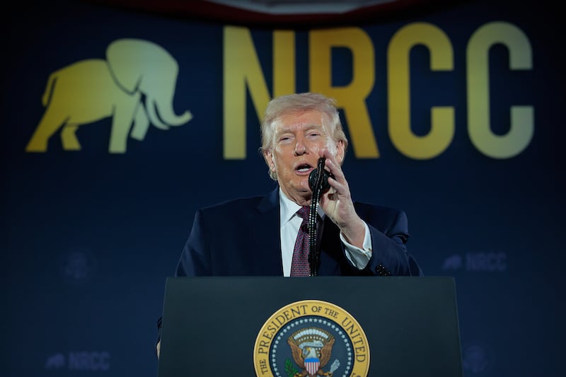 Trump at NRCC Dinner