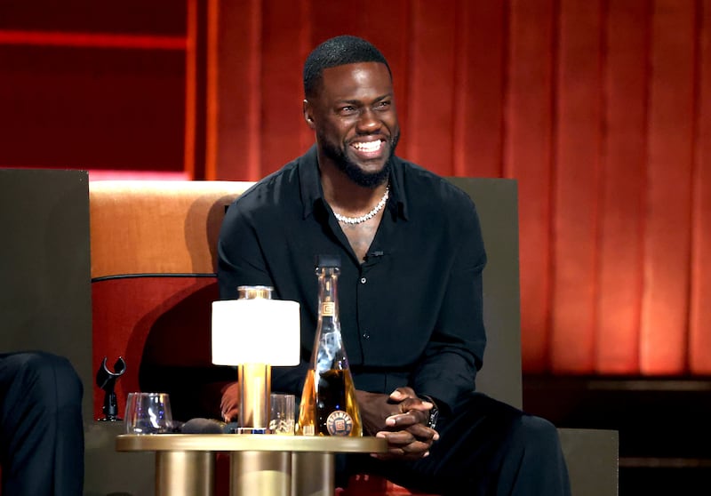 Kevin Hart is seen onstage during Netflix Is A Joke Festival Presents: The Roast of Kevin Hart at The Kia Forum on May 10, 2026 in Inglewood, California.
