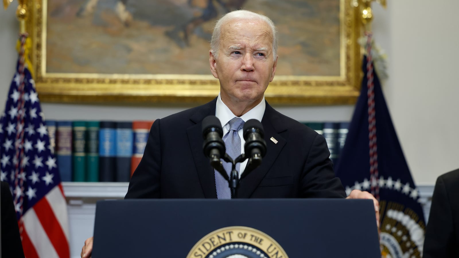 President Joe Biden delivers remarks on the assassination attempt on Republican presidential candidate former President Donald