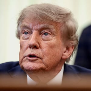 FILE PHOTO: U.S. President Donald Trump speaks during an event to sign executive orders related to beef, in the Oval Office of the White House, in Washington, D.C., U.S., September 4, 2026. REUTERS/Evelyn Hockstein/File Photo