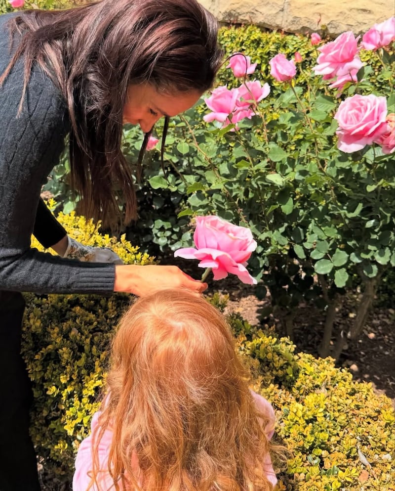 Lilibet, partially revealed