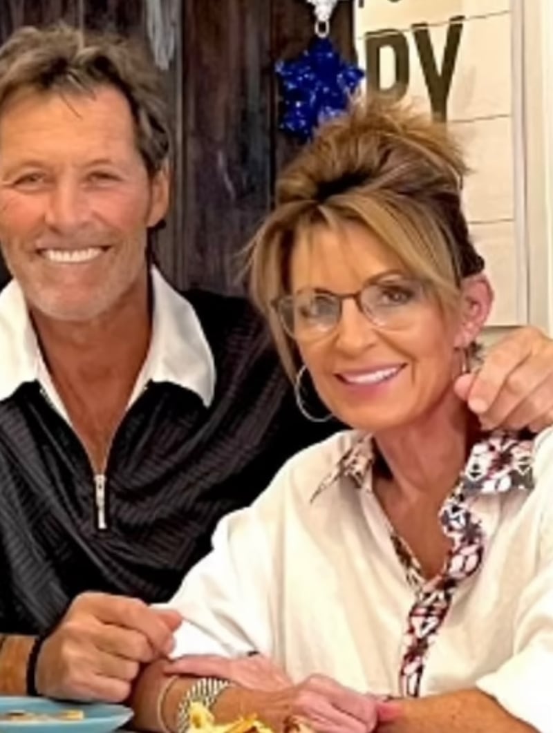 Ron Duguay and Sarah Palin