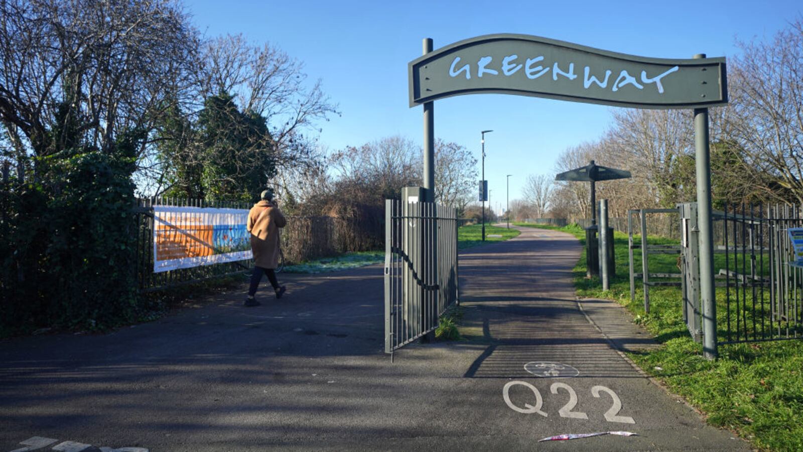 The junction in east London where a newborn Baby Elsa was found—she is reportedly the sibling of two other infants abandoned in similar circumstances.
