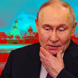 Vladimir Putin photo illustration