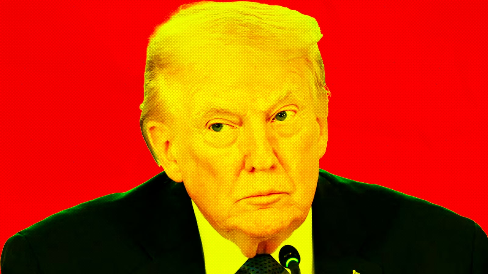 Donald Trump photo illustration