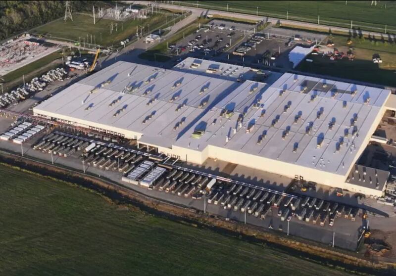 Colossus data center in Memphis.