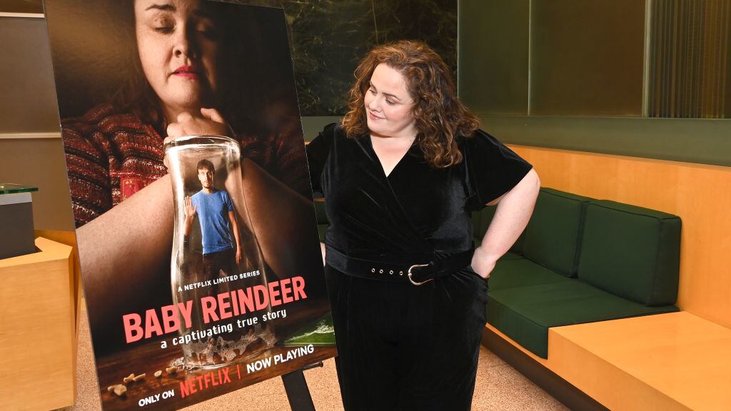Jessica Gunning attends the SAG-AFTRA Foundation Conversations Presents Netflix's “Baby Reindeer”