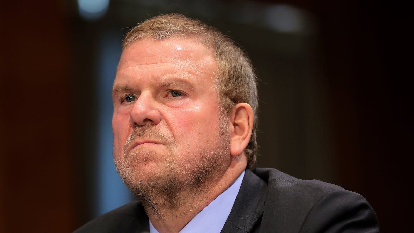 Tilman Fertitta, nominee to serve as the U.S. Ambassador to Italy, testifies during his Senate Foreign Relations Committee confirmation hearing in the Dirksen Senate Office Building on April 01, 2025 in Washington, DC.