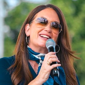 Brooke Rollins at the Great American State Fair.