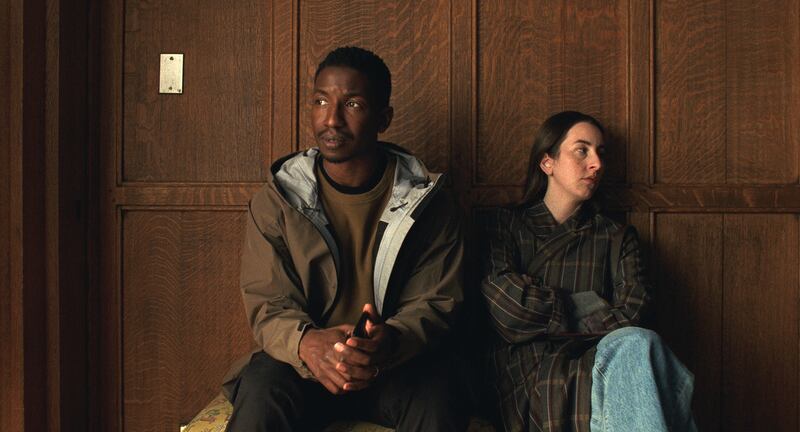 Mamoudou Athie and Alana Haim.