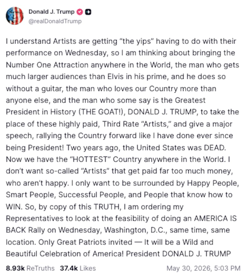 Trump Truth Social