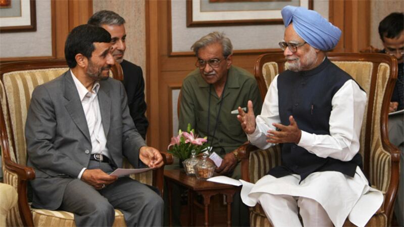 articles/2012/06/20/ask-india-to-stop-iran-s-bomb/singh-ahmadinejad_sc4yml