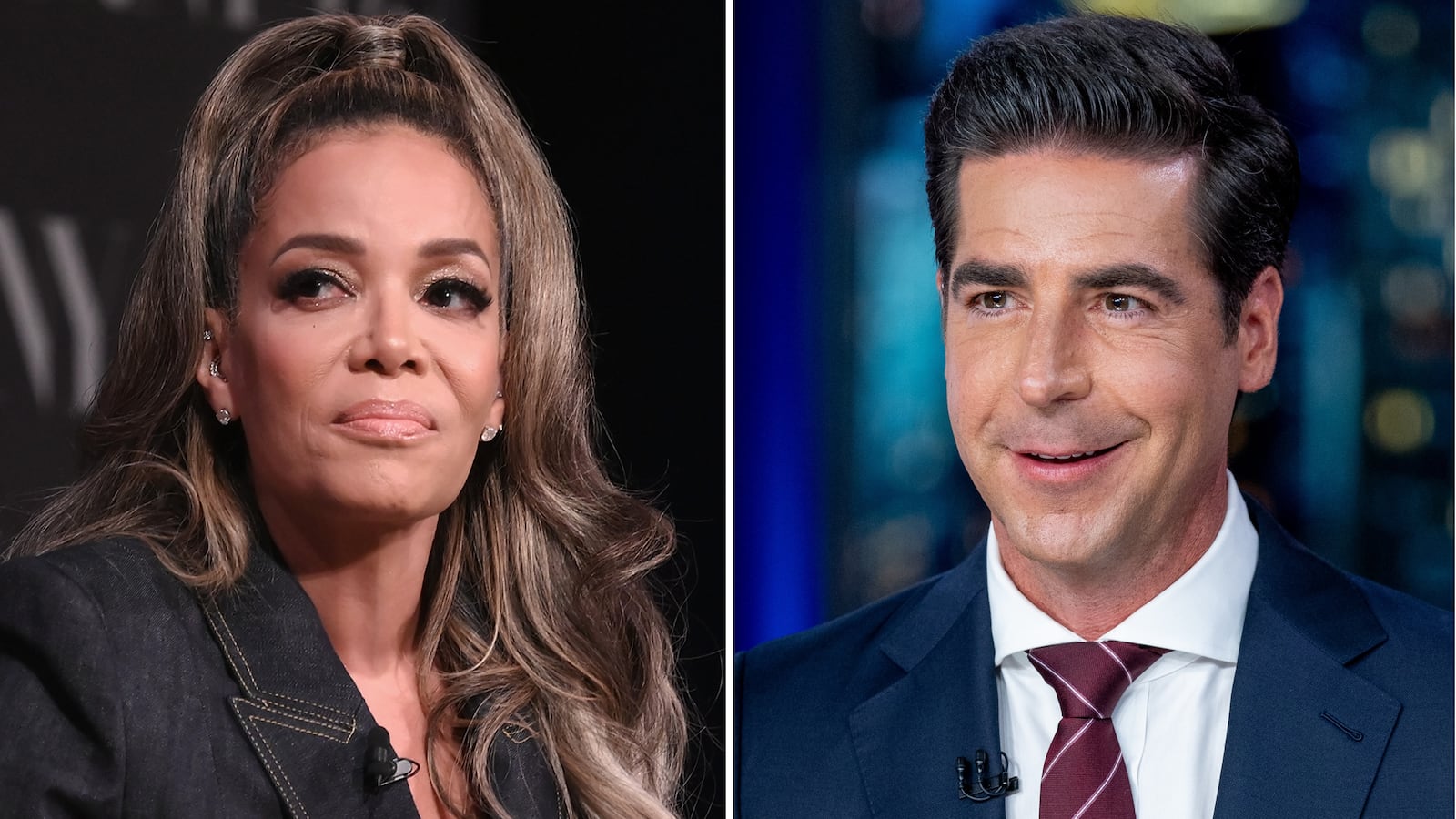 Sunny Hostin and Jesse Watters