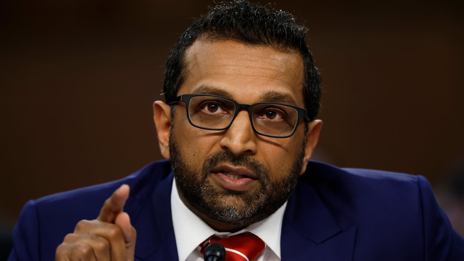 WASHINGTON, DC - SEPTEMBER 16: Federal Bureau of Investigation Director Kash Patel testifies before the Senate Judiciary Committee in the Hart Senate Office Building on Capitol Hill on September 16, 2025 in Washington, DC. Patel was questioned about last week’s assassination of Turning Point USA founder Charlie Kirk and his social media posts related to the FBI’s investigation of the shooting, as well as a lawsuit filed by former senior FBI officials who were terminated by Patel for what they claim are political reasons. (Photo by Chip Somodevilla/Getty Images)