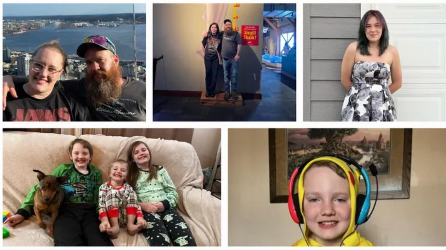 Calvin Miller with Dakota, Jack, and Delilah