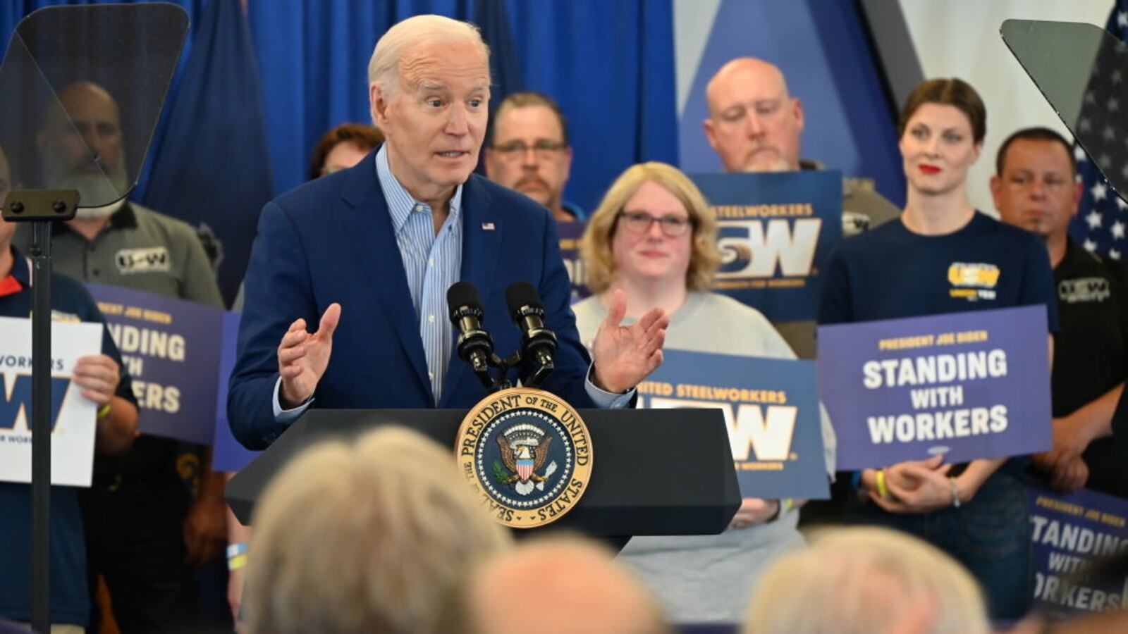 Joe Biden misstated certain details about his uncle’s death off New Guinea during World War II, claiming his plane was “shot down” and suggesting he may have been eaten by cannibals.