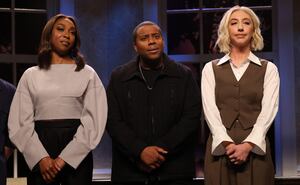 Ego Nwodim and Heidi Gardner (pictured with Kenan Thompson) both left the show after several seasons in the cast.