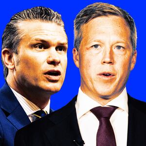 Pete Hegseth and Secretary of the Army Dan Driscoll.