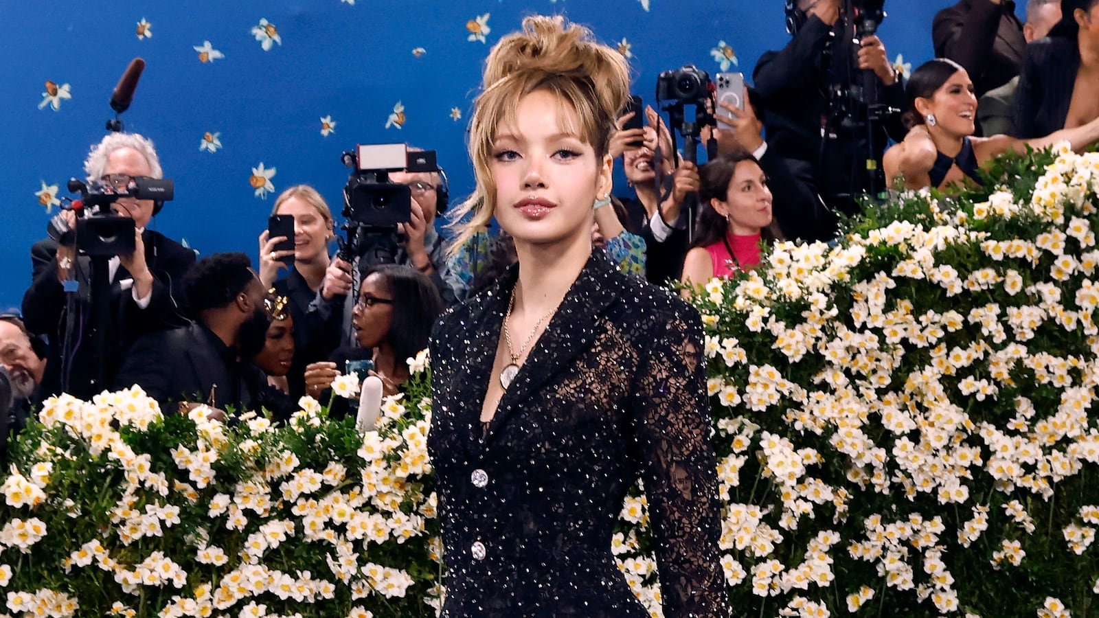 Lisa at The Met Gala