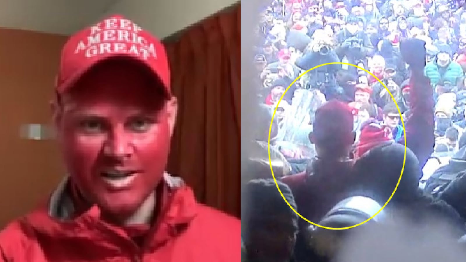 Daniel Donnelly was arrested by the FBI on Monday for his role in the Jan. 6 Capitol riot.