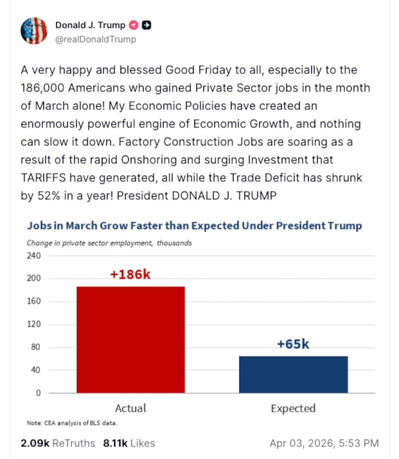 Just before 6 p.m. on Friday, Trump had yet to acknowledge the situation in Iran.
