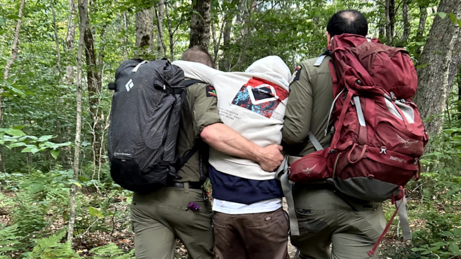 Hiker Rescued by Forest Rangers in the Catskills.