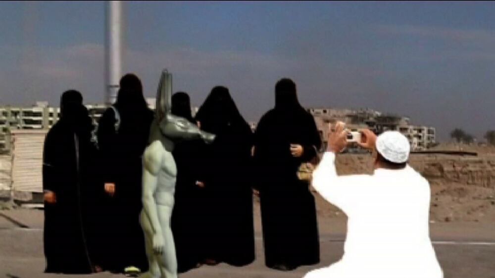 articles/2013/11/11/fotofest-2014-brings-largest-collection-of-contemporary-arab-photographic-art-to-u-s/OZ_HafezK_Presidents-Superheroes_ppcagf