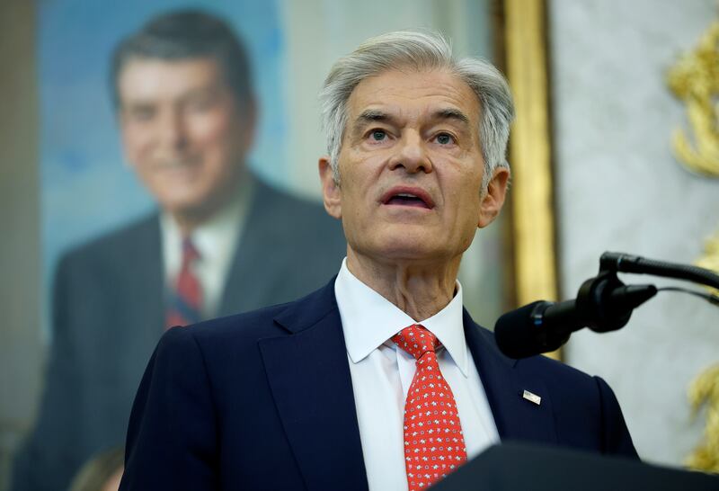 Centers for Medicare & Medicaid Services administrator Dr. Mehmet Oz, pictured October 16, insisted increasing health insurance premiums was "not the big issue" on Wednesday amid growing concern premiums are about to skyrocket for Obamacare enrollees.