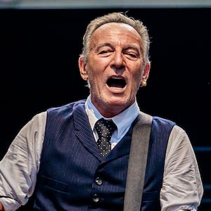 Bruce Springsteen performs with The E Street Band at Stadio San Siro on June 30, 2025