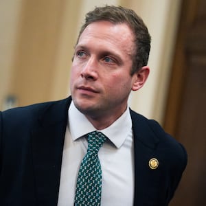 UNITED STATES - JUNE 4: Rep. Max Miller, R-Ohio, attends the Ways and Means Committee hearing on the priorities of the Treasury Department in Longworth building on Thursday, June 4, 2026. Treasury Secretary Scott Bessent testified. (Tom Williams/CQ-Roll Call, Inc via Getty Images