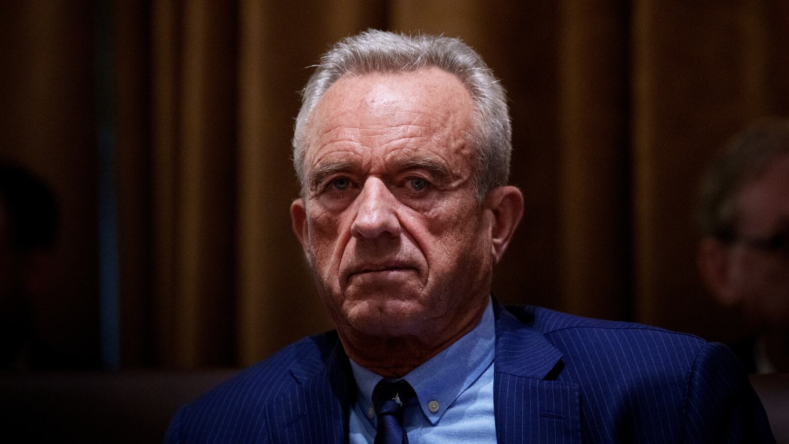 Health and Human Services Secretary Robert F. Kennedy Jr., attends a Cabinet meeting at the White House on February 26, 2025 in Washington, DC.