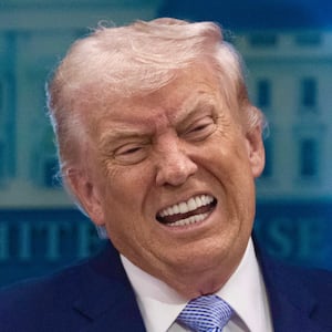 WASHINGTON DC, UNITED STATES - APRIL 6: The United States President Donald Trump holds a Press Conference in the James S. Brady Press Briefing Room at the White House on April 6, 2026, in Washington DC, United States. (Photo by Celal Gunes/Anadolu via Getty Images)