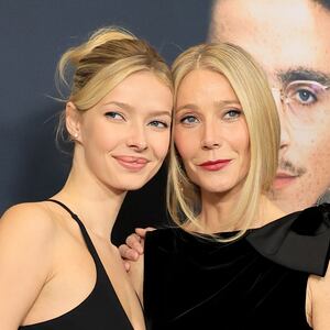 Apple Martin and mother Gwyneth Paltrow at "Marty Supreme" New York Premiere in December 2025.