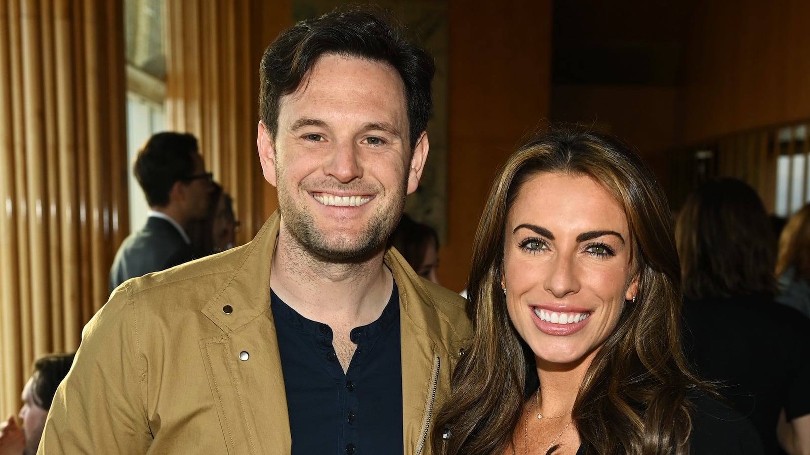 Justin Griffin and Alyssa Farah Griffin in 2024.