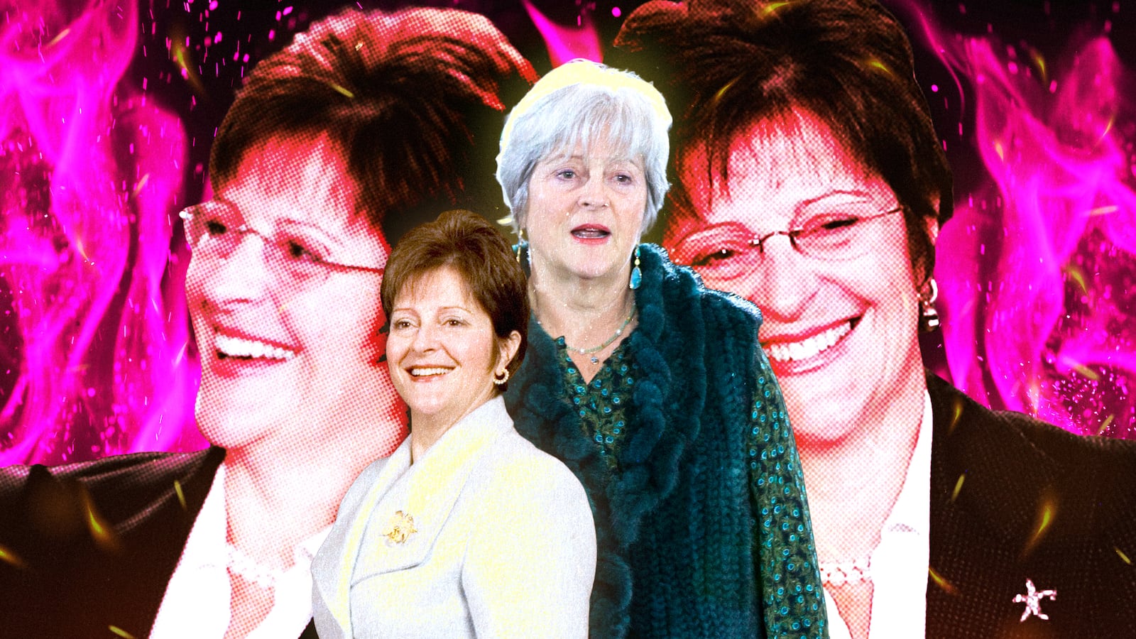 A photo illustration of Martha-Ann Alito.