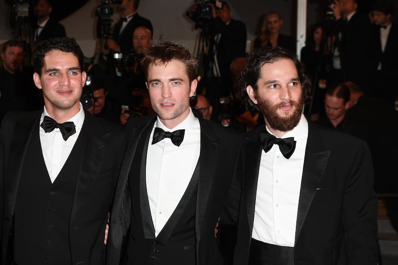 Robert Pattinson with Josh and Benny Safdie