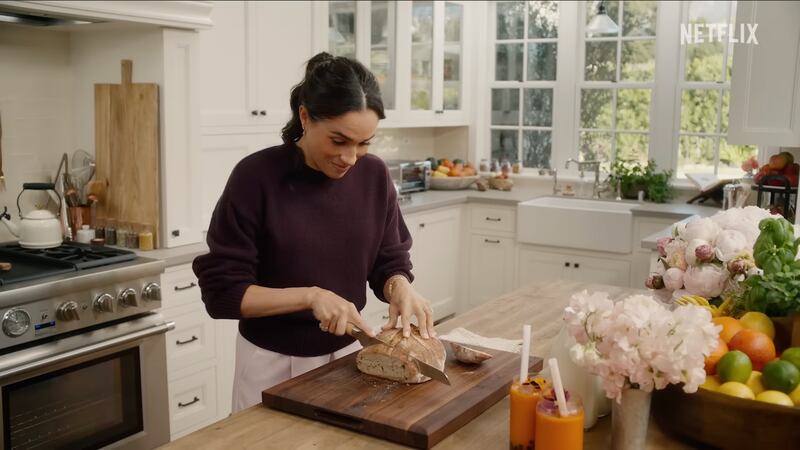 Meghan, Dutchess of Sussex in her holiday special "With Love, Meghan"