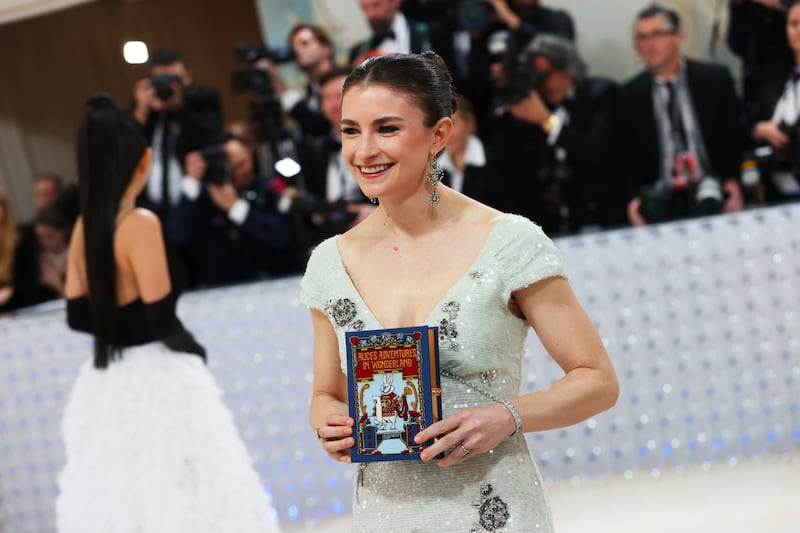 Chloe Malle at the 2023 Met Gala: Karl Lagerfeld: A Line of Beauty held at the Metropolitan Museum of Art on May 1, 2023 in New York, New York.