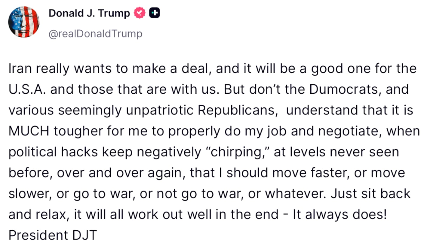 Manic Trump, 79, Melts Down at `Unpatriotic’ Republicans in 1AM Ragepost